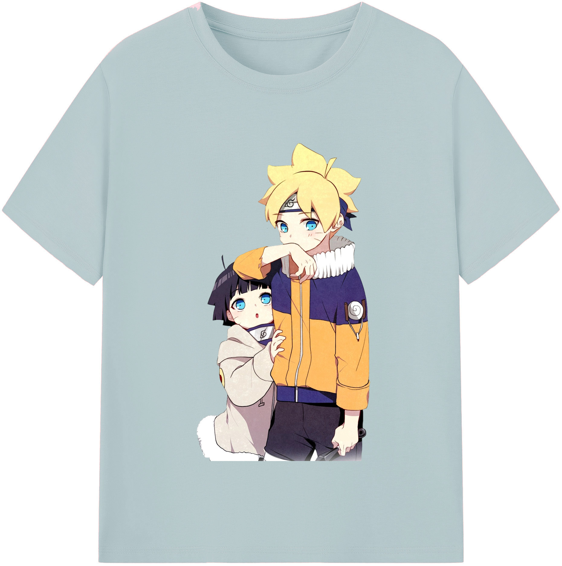 （画像用） NARUTO -ナルト- うずまき ボルト Uzumaki Boruto 綿100％半袖Tシャツ（フロントプリント）